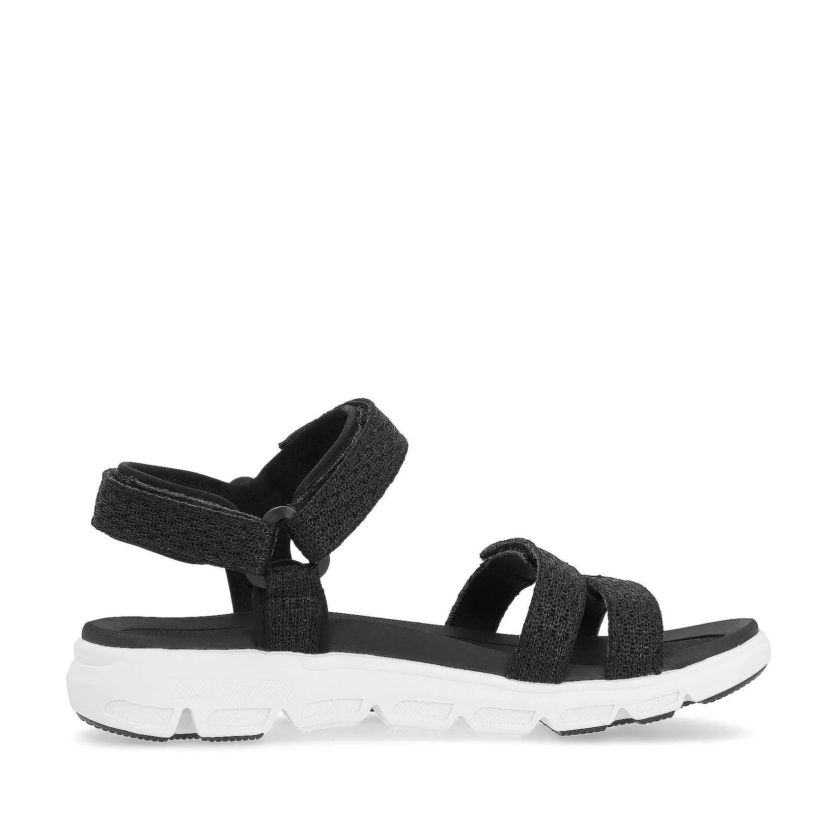 Rieker Sandals & Sandals-Women'S Trekking Sandals Deep Black