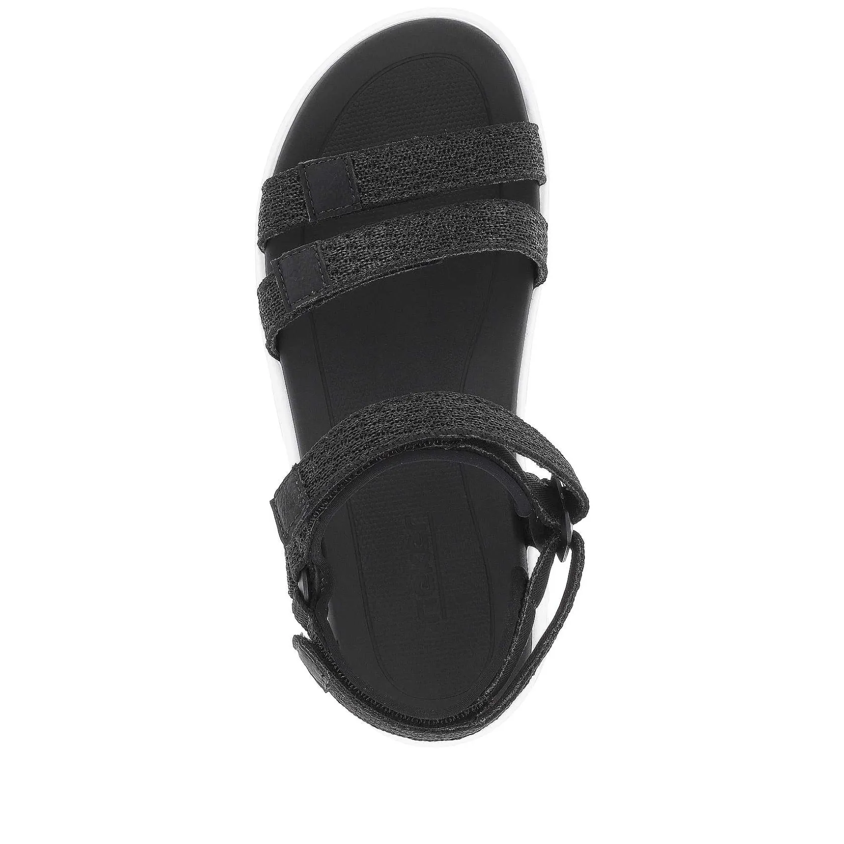 Rieker Sandals & Sandals-Women'S Trekking Sandals Deep Black