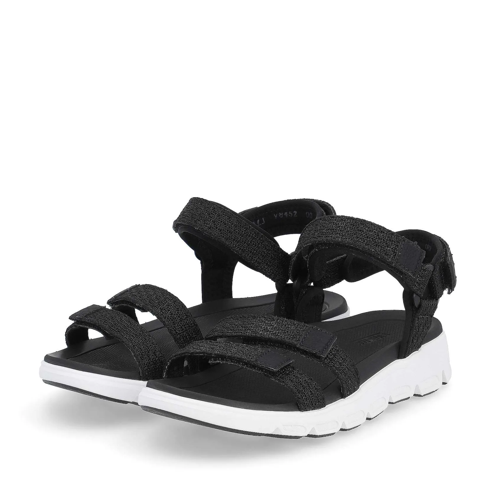 Rieker Sandals & Sandals-Women'S Trekking Sandals Deep Black