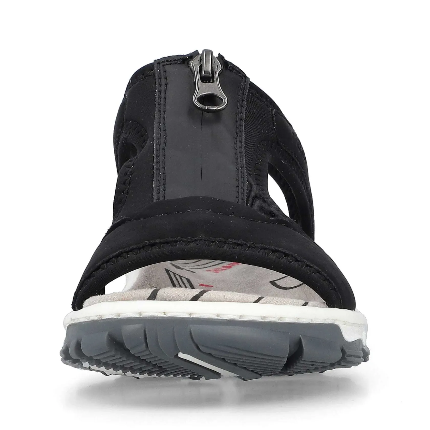 Rieker Sandals & Sandals-Women'S Trekking Sandals Jet Black