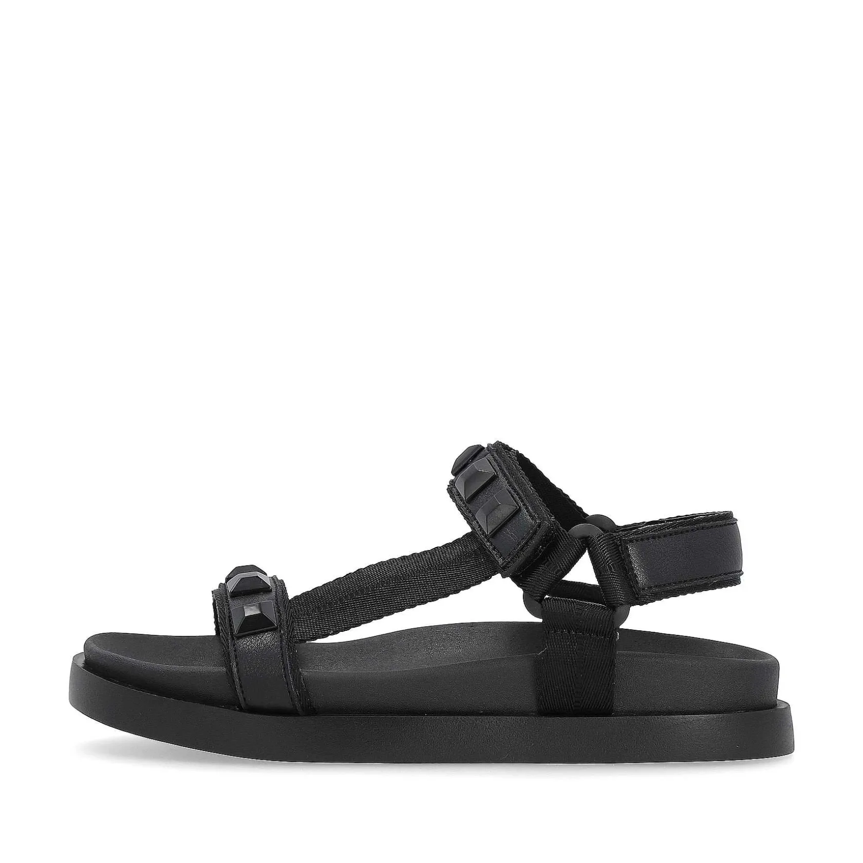 Rieker Sandals & Sandals-Women'S Trekking Sandals Deep Black