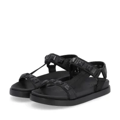 Rieker Sandals & Sandals-Women'S Trekking Sandals Deep Black