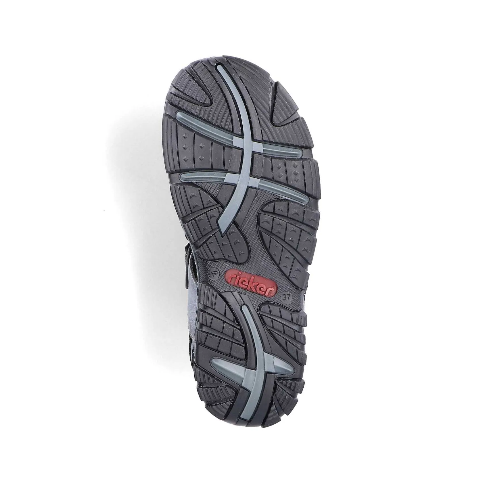 Rieker Sandals & Sandals-Women'S Trekking Sandals Blue Gray