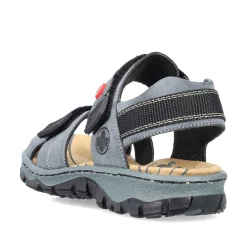 Rieker Sandals & Sandals-Women'S Trekking Sandals Blue Gray