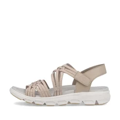 Rieker Sandals & Sandals-Women'S Trekking Sandals Clay Beige