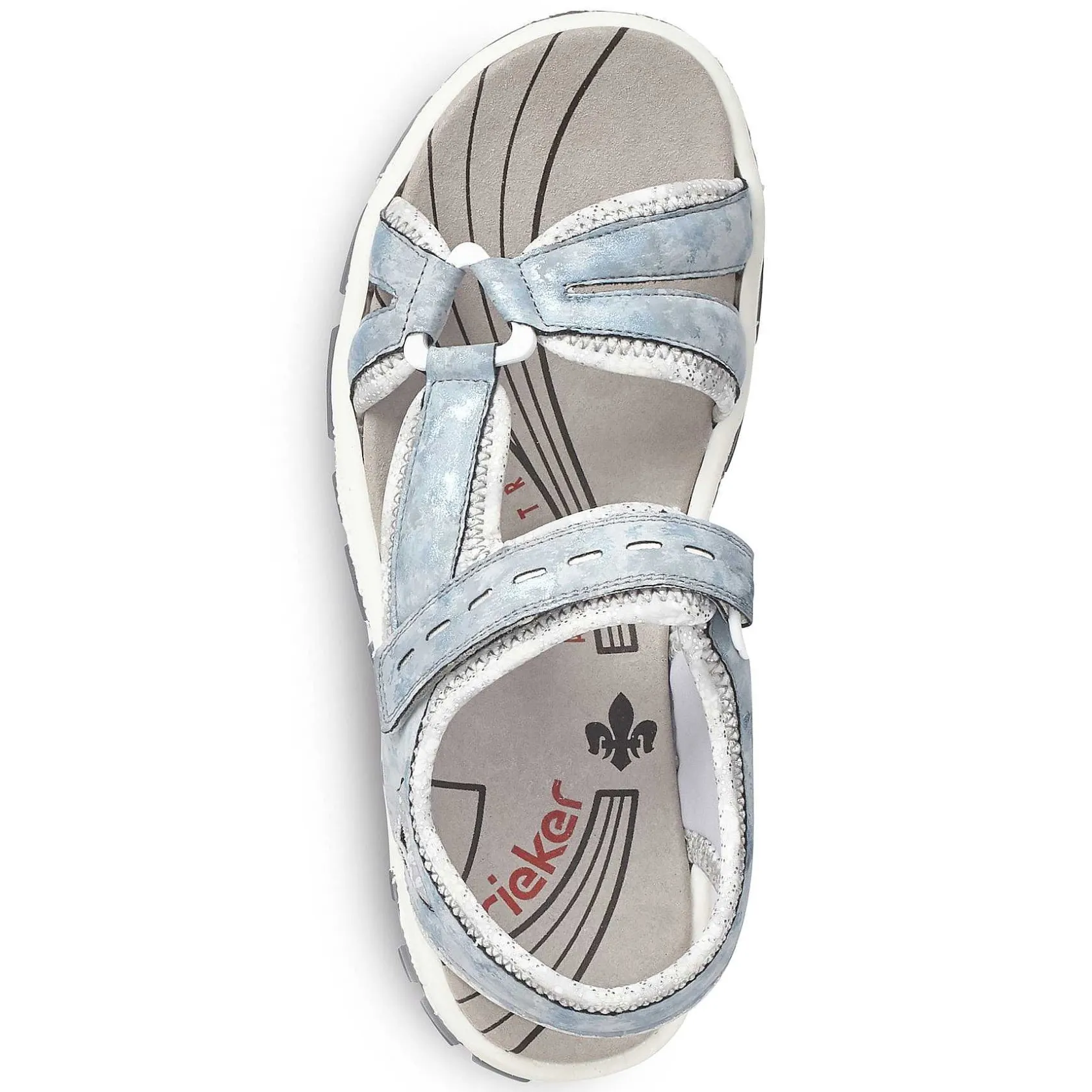 Rieker Sandals & Sandals-Women'S Trekking Sandals Sky Blue