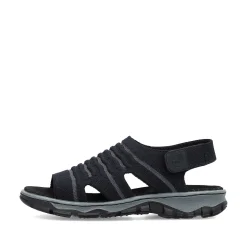 Rieker Vegan-Women'S Trekking Sandals Steel Blue