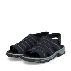 Rieker Vegan-Women'S Trekking Sandals Steel Blue