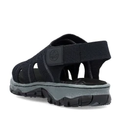 Rieker Vegan-Women'S Trekking Sandals Steel Blue