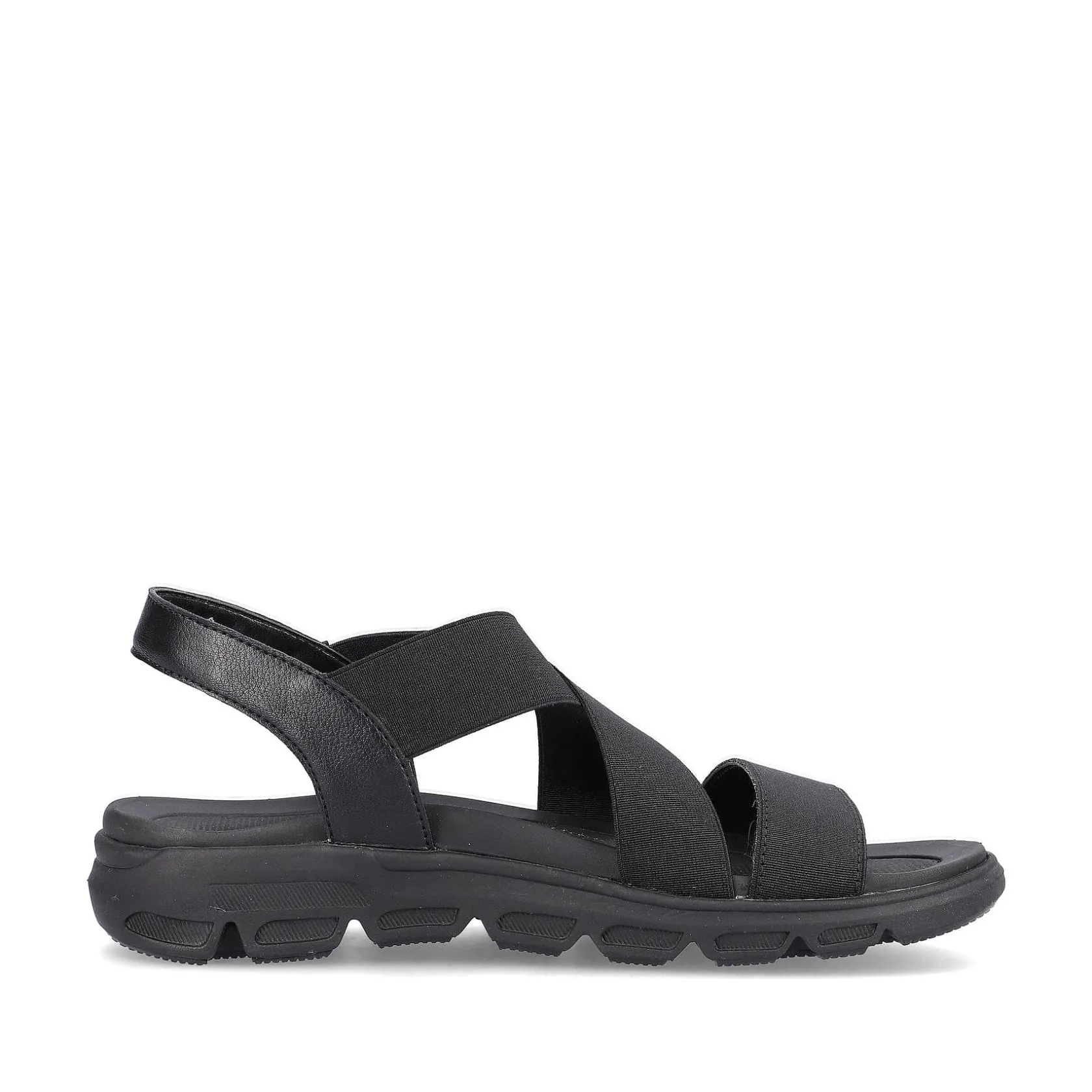 Rieker Sandals & Sandals-Women'S Trekking Sandals Deep Black