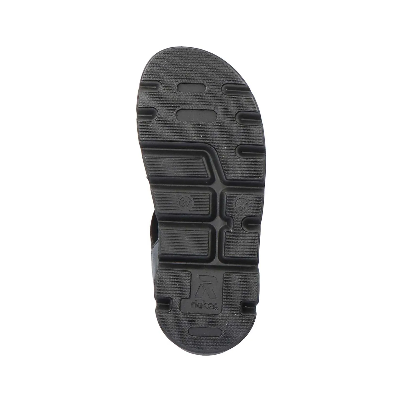 Rieker Sandals & Sandals-Women'S Trekking Sandals Deep Black
