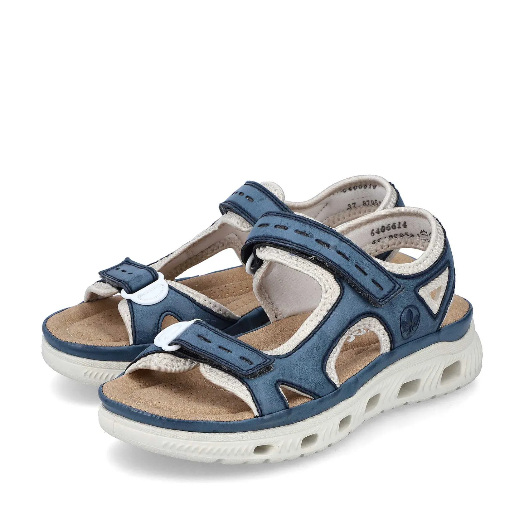 Rieker Sandals & Sandals-Women'S Trekking Sandals Slate Blue