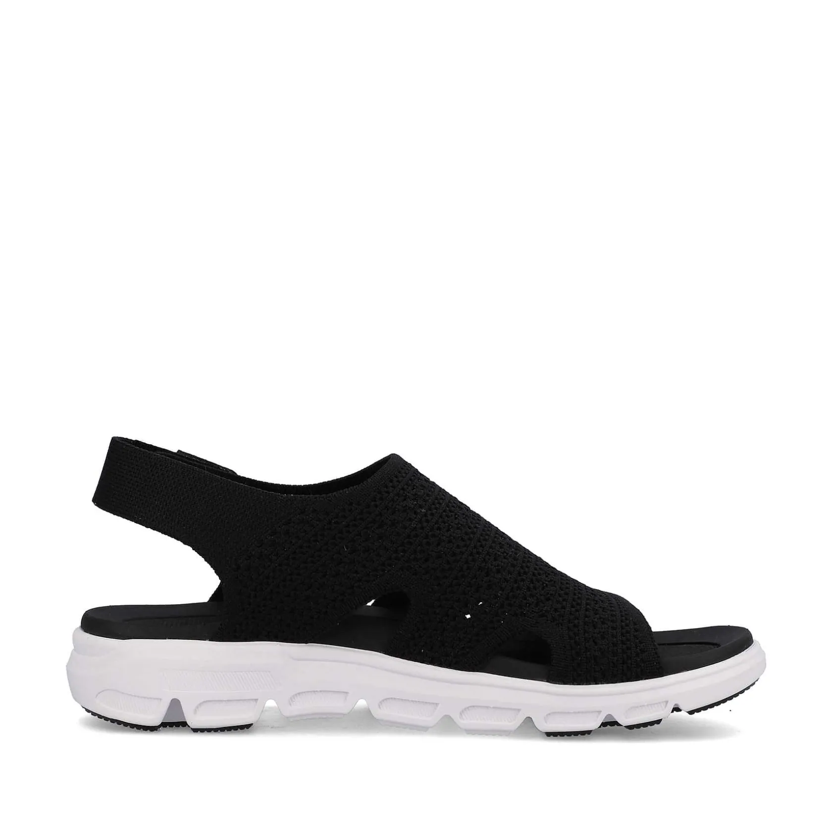 Rieker Sandals & Sandals-Women'S Trekking Sandals Deep Black