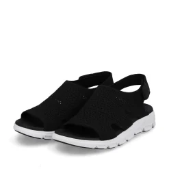 Rieker Sandals & Sandals-Women'S Trekking Sandals Deep Black