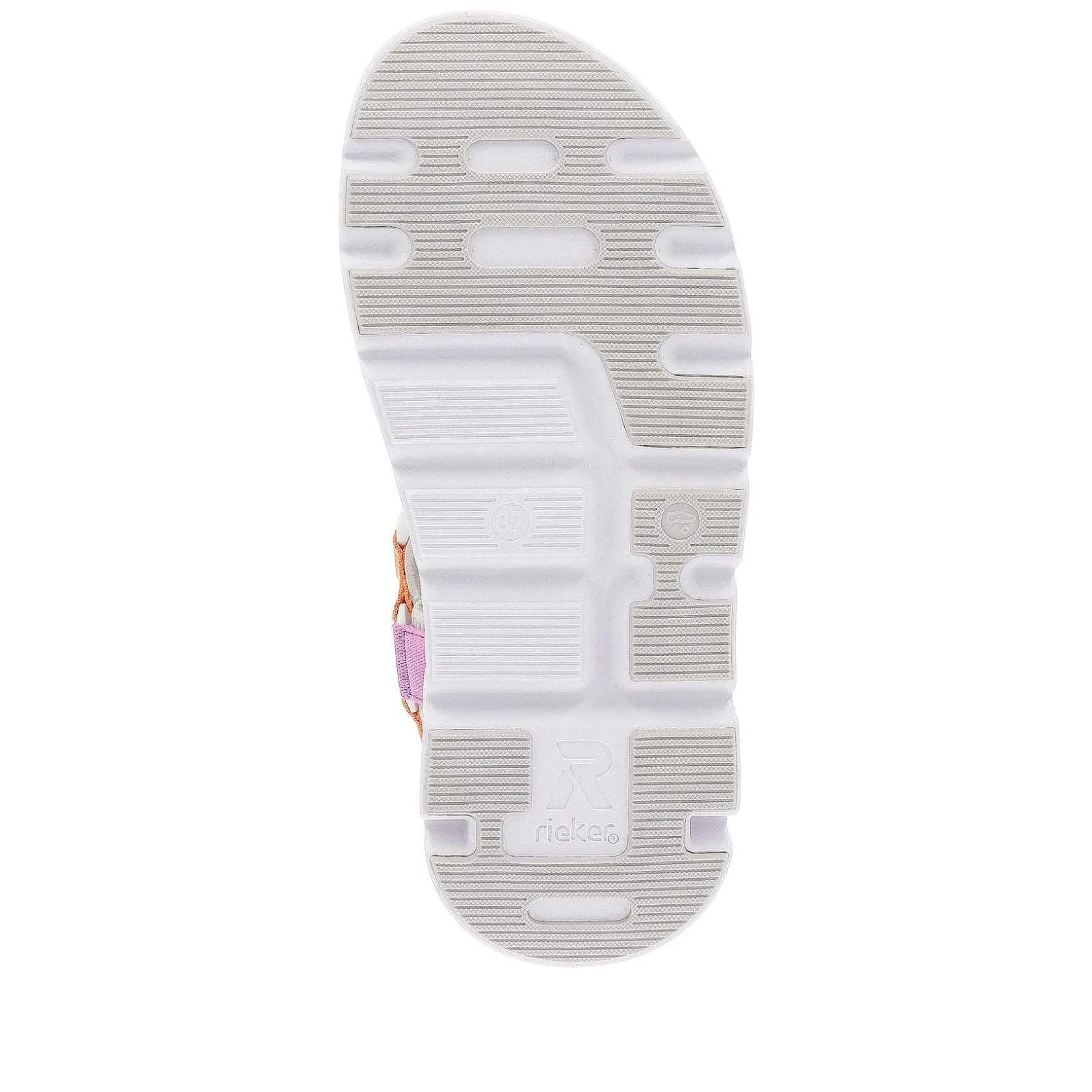 Rieker Colorful Styles-Women'S Trekking Sandals Multicolored