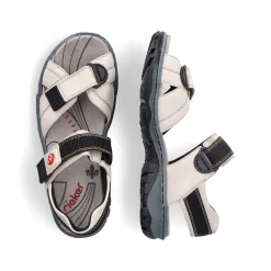 Rieker Sandals & Sandals-Women'S Trekking Sandals Pearl White
