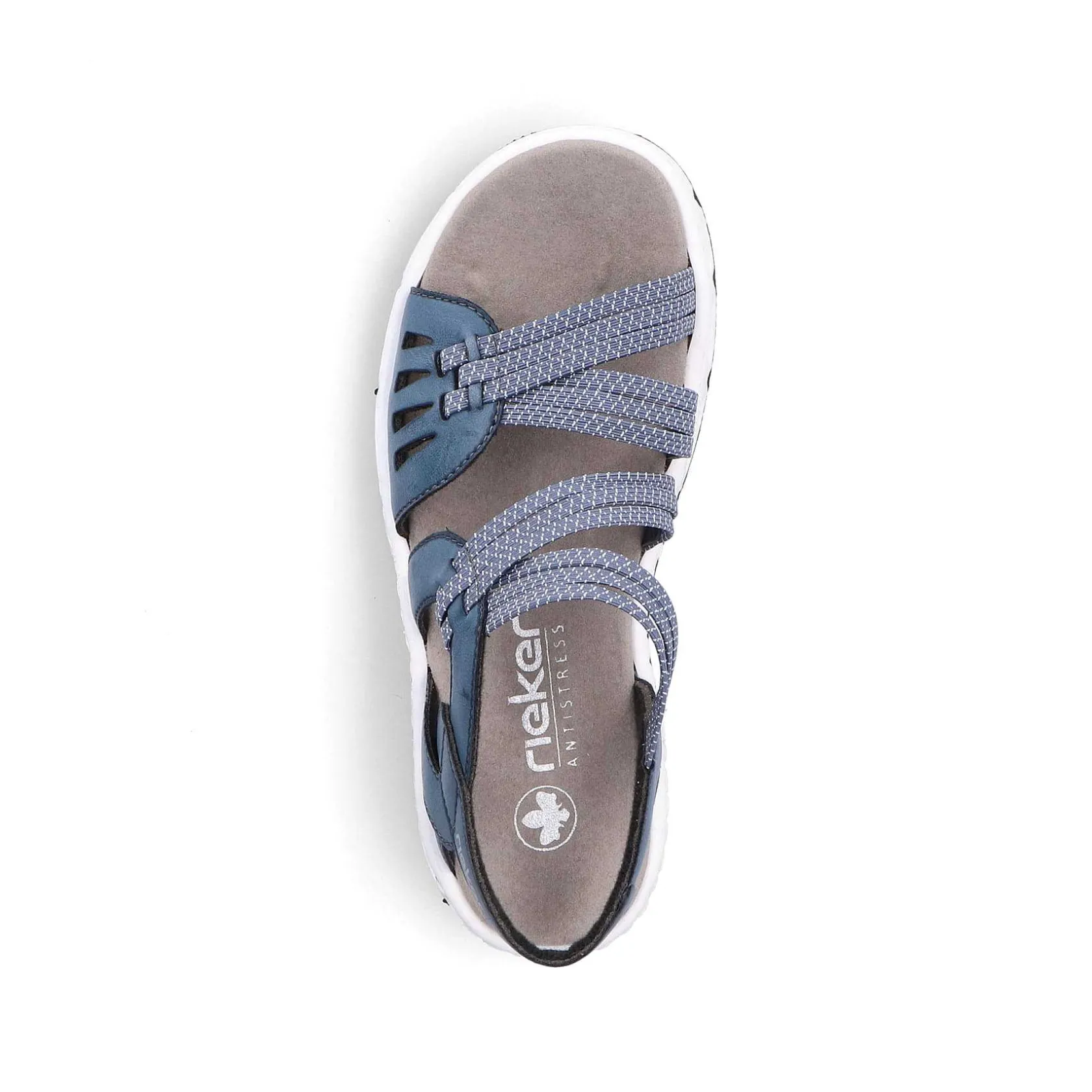 Rieker Sandals & Sandals-Women'S Trekking Sandals Slate Blue
