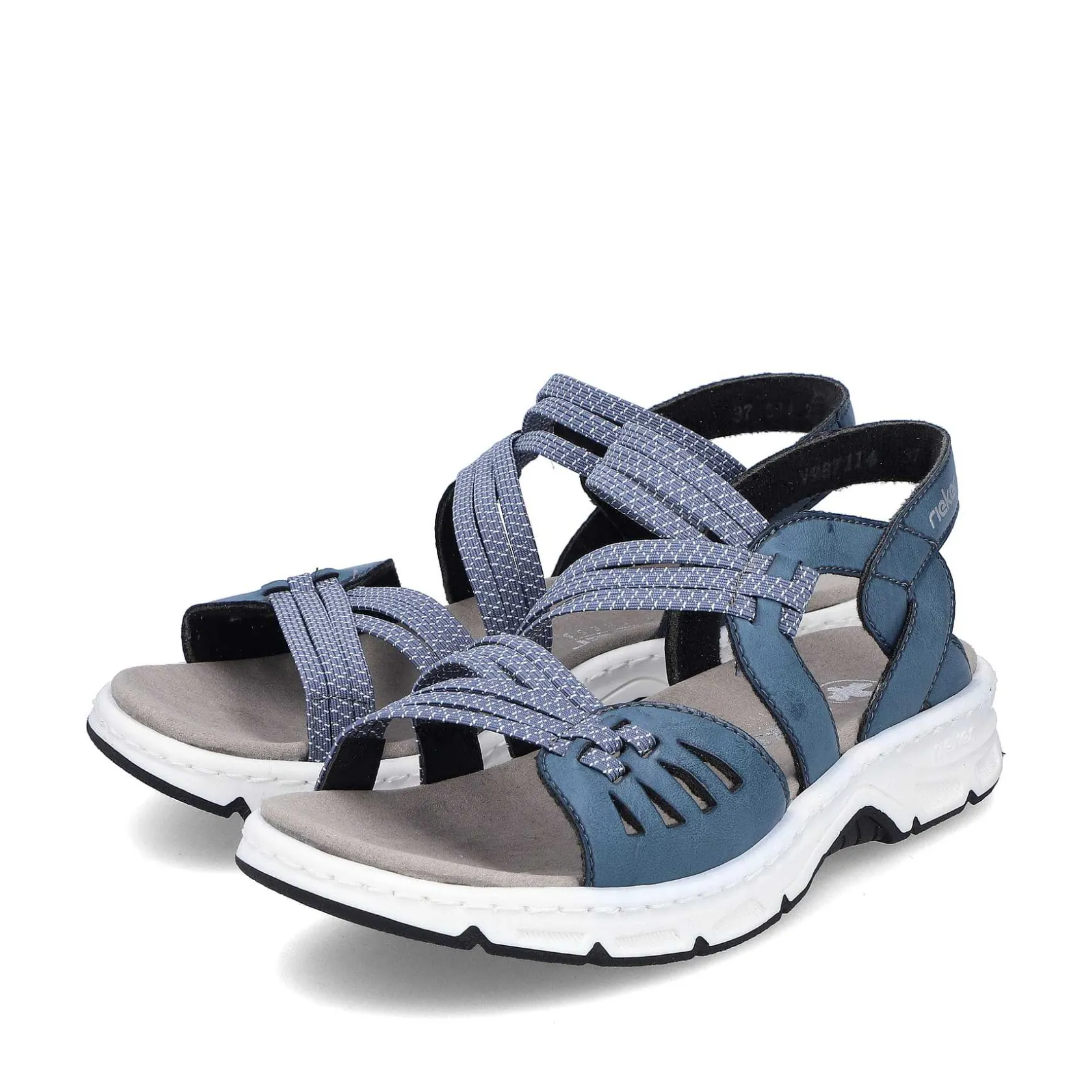 Rieker Sandals & Sandals-Women'S Trekking Sandals Slate Blue