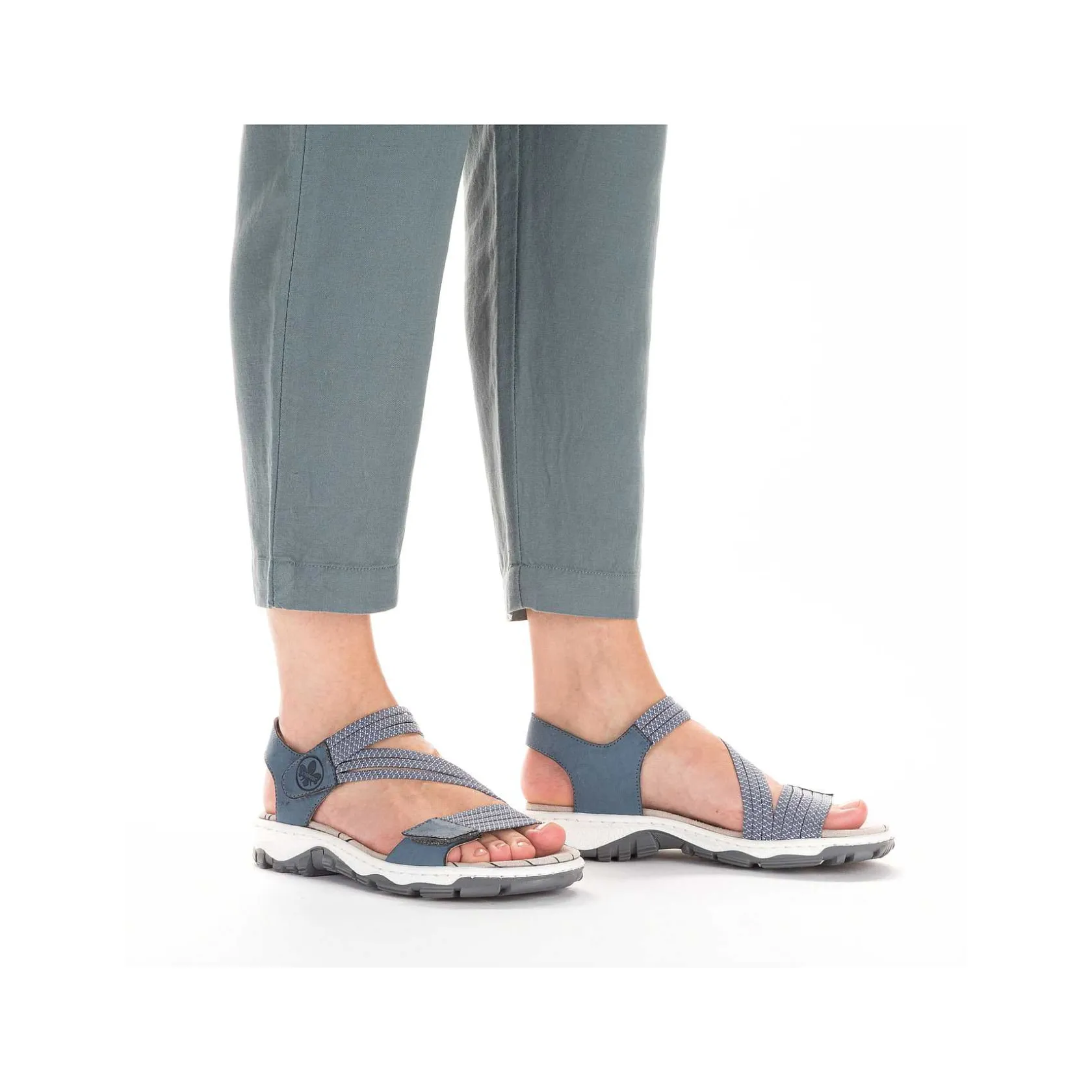 Rieker Sandals & Sandals-Women'S Trekking Sandals California Blue