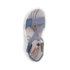 Rieker Sandals & Sandals-Women'S Trekking Sandals California Blue
