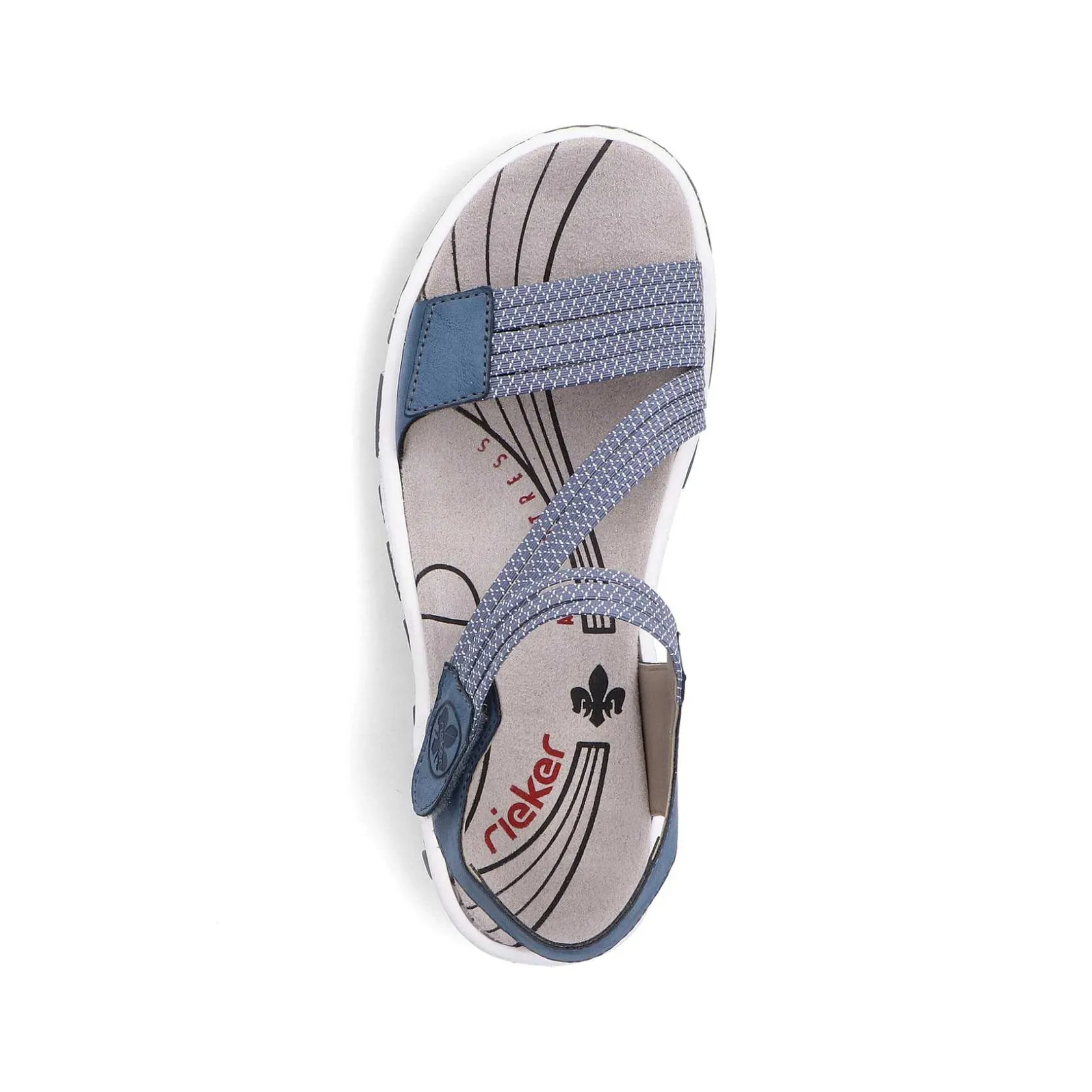 Rieker Sandals & Sandals-Women'S Trekking Sandals California Blue