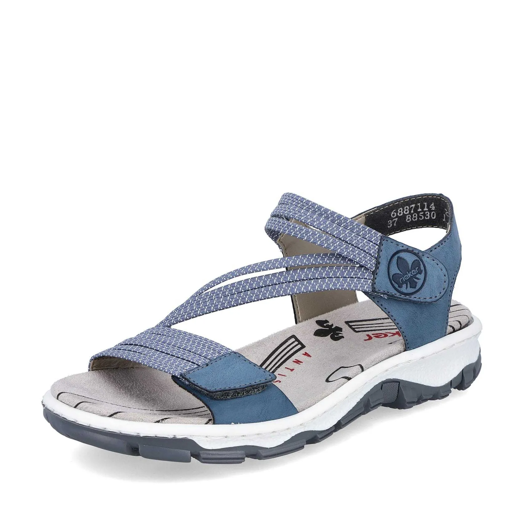 Rieker Sandals & Sandals-Women'S Trekking Sandals California Blue