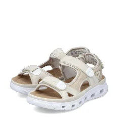 Rieker Sandals & Sandals-Women'S Trekking Sandals Light Beige