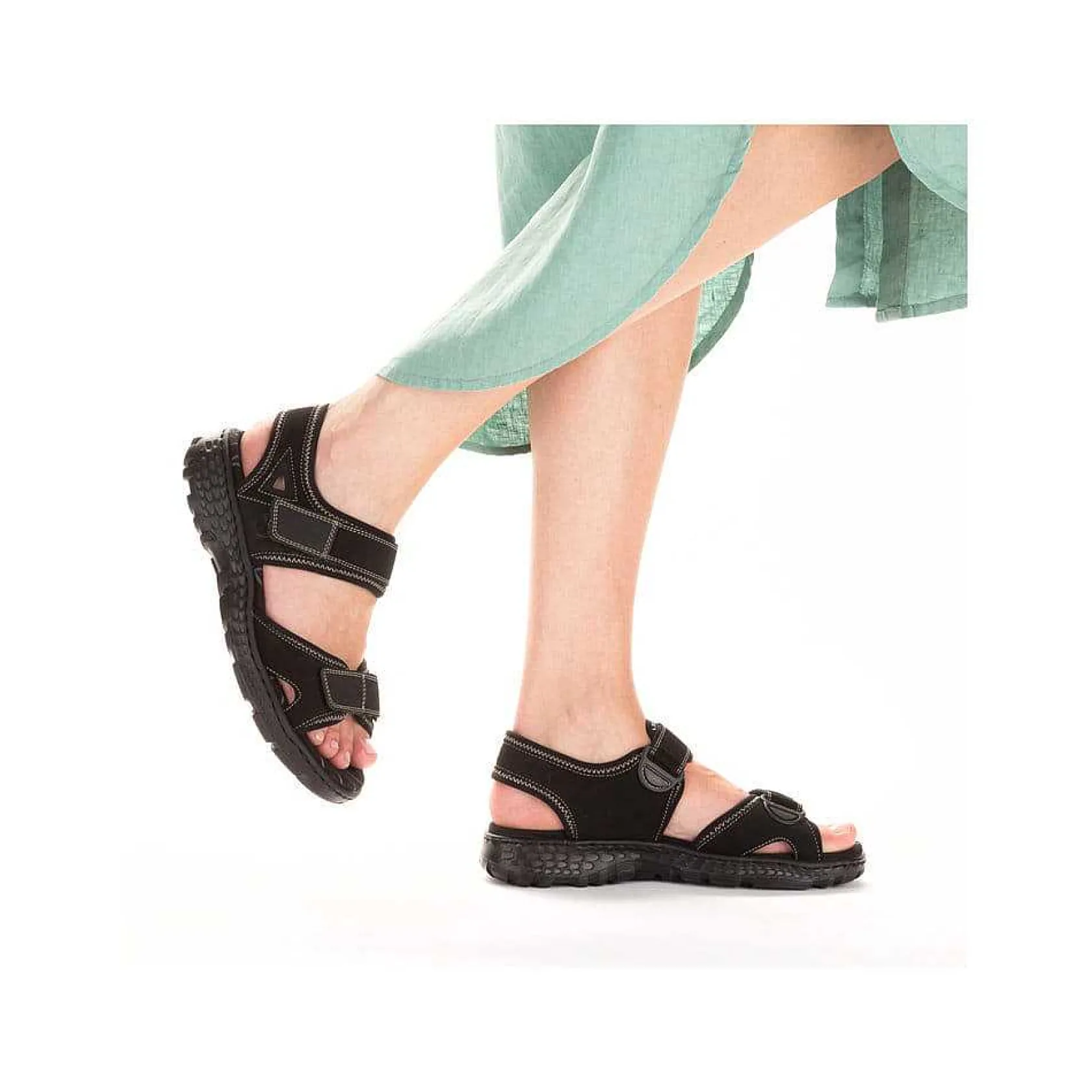 Rieker Sandals & Sandals-Women'S Trekking Sandals Night Black