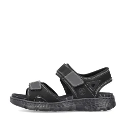 Rieker Sandals & Sandals-Women'S Trekking Sandals Night Black