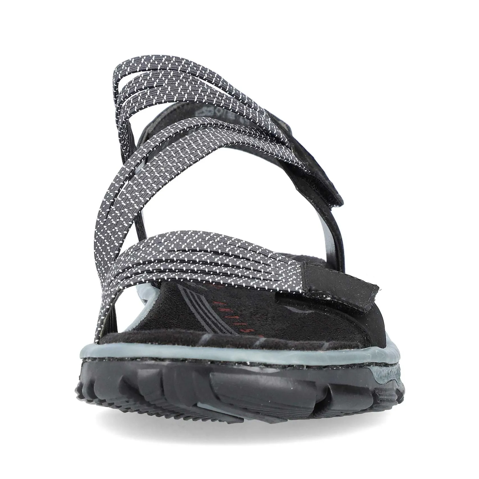 Rieker Sandals & Sandals-Women'S Trekking Sandals Graphite Black