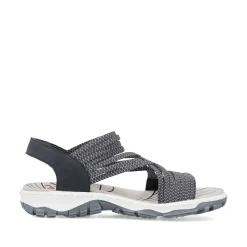 Rieker Sandals & Sandals-Women'S Trekking Sandals Pacific Blue