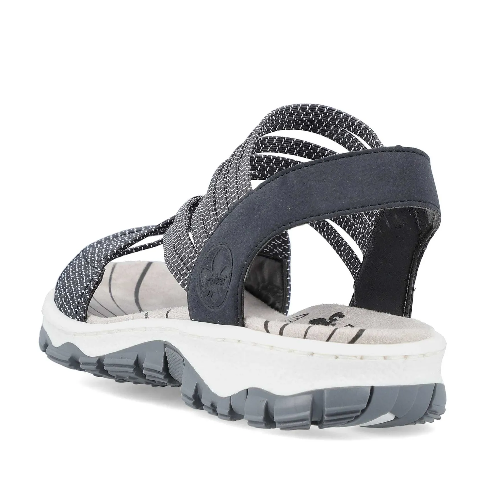Rieker Sandals & Sandals-Women'S Trekking Sandals Pacific Blue