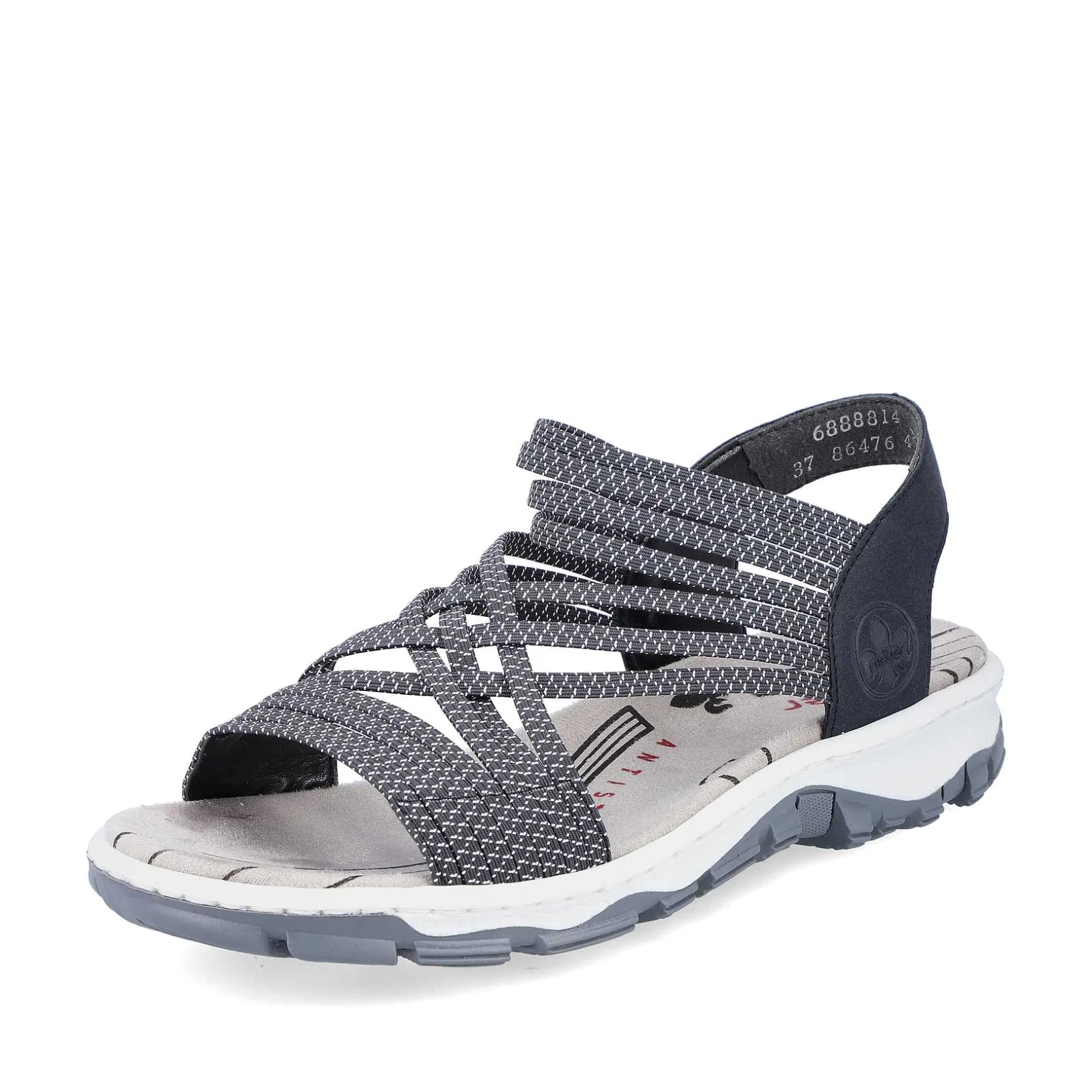 Rieker Sandals & Sandals-Women'S Trekking Sandals Pacific Blue