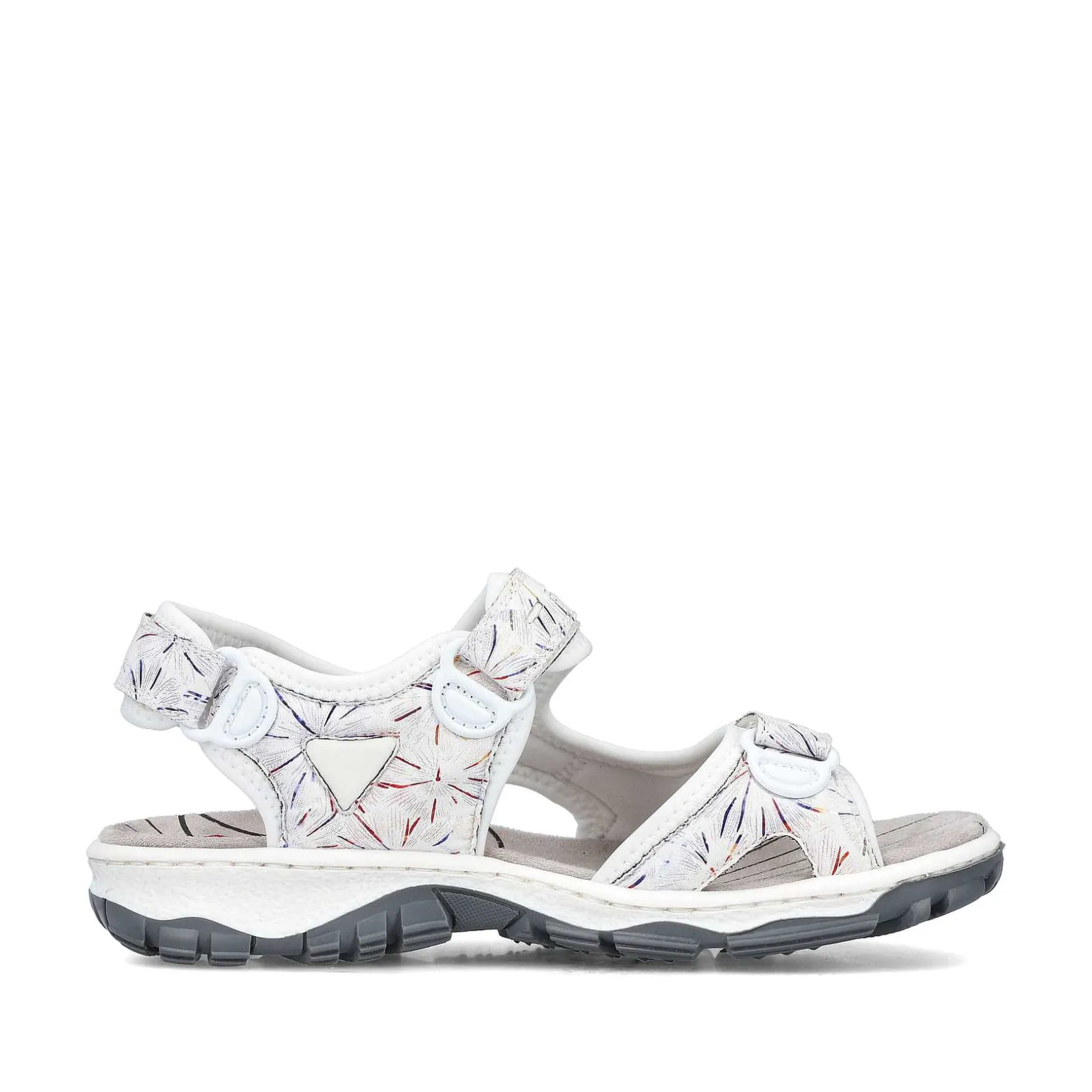 Rieker Sandals & Sandals-Women'S Trekking Sandals Pearl White-Multi