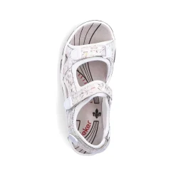 Rieker Sandals & Sandals-Women'S Trekking Sandals Pearl White-Multi