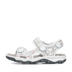 Rieker Sandals & Sandals-Women'S Trekking Sandals Pearl White-Multi