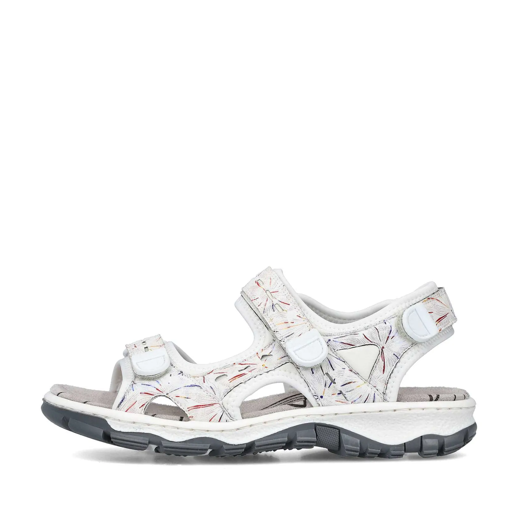 Rieker Sandals & Sandals-Women'S Trekking Sandals Pearl White-Multi