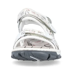 Rieker Sandals & Sandals-Women'S Trekking Sandals Pearl White-Multi