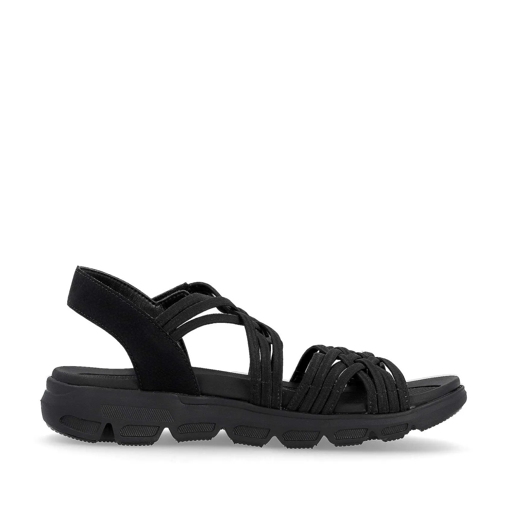 Rieker Sandals & Sandals-Women'S Trekking Sandals Midnight Black