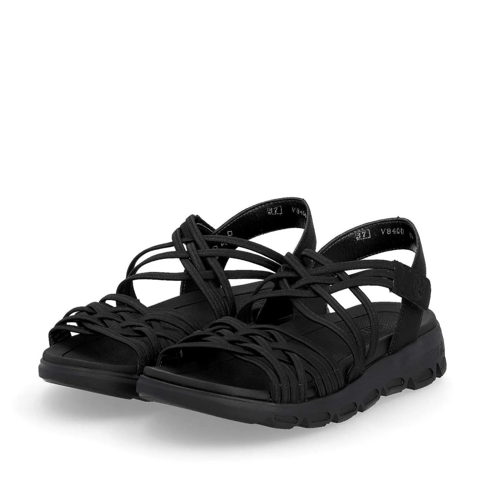 Rieker Sandals & Sandals-Women'S Trekking Sandals Midnight Black