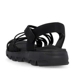 Rieker Sandals & Sandals-Women'S Trekking Sandals Midnight Black