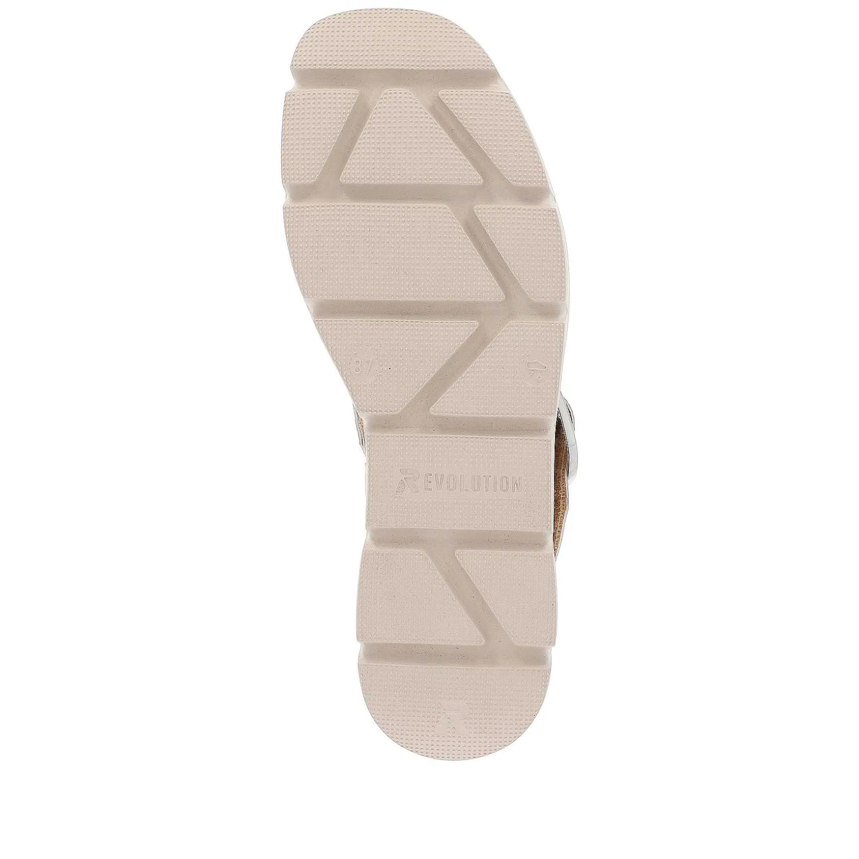 Rieker Heeled Shoes-Women'S Wedge Sandals Sand Beige