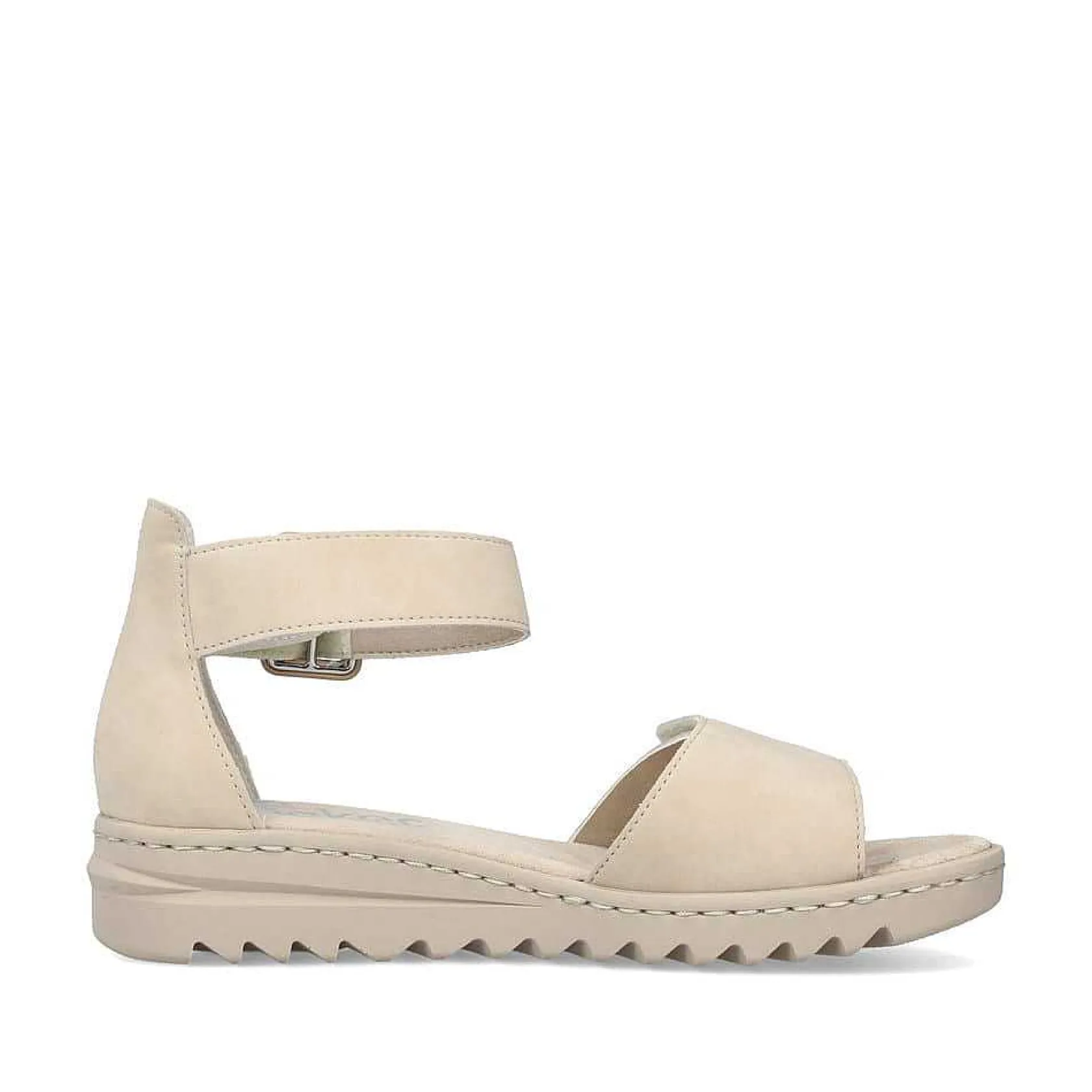 Rieker Heeled Shoes-Women'S Wedge Sandals Light Beige
