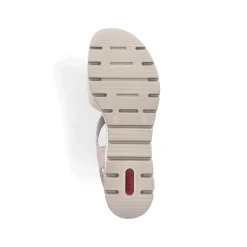Rieker Sandals & Sandals-Women'S Wedge Sandals Champagne