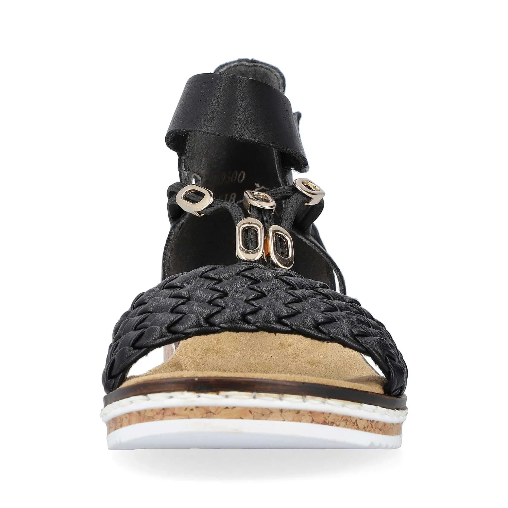 Rieker Sandals & Sandals-Women'S Wedge Sandals Night Black