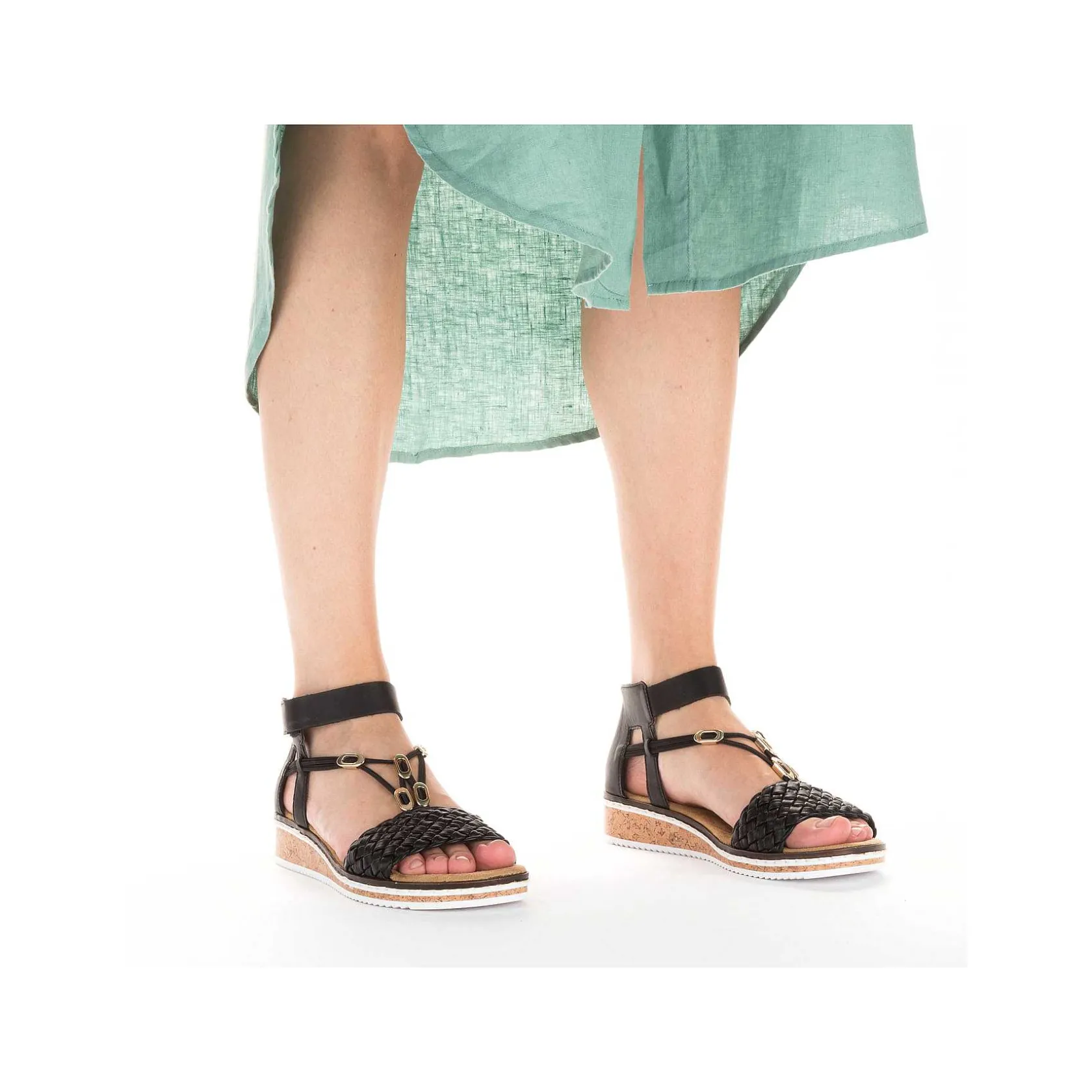 Rieker Sandals & Sandals-Women'S Wedge Sandals Night Black