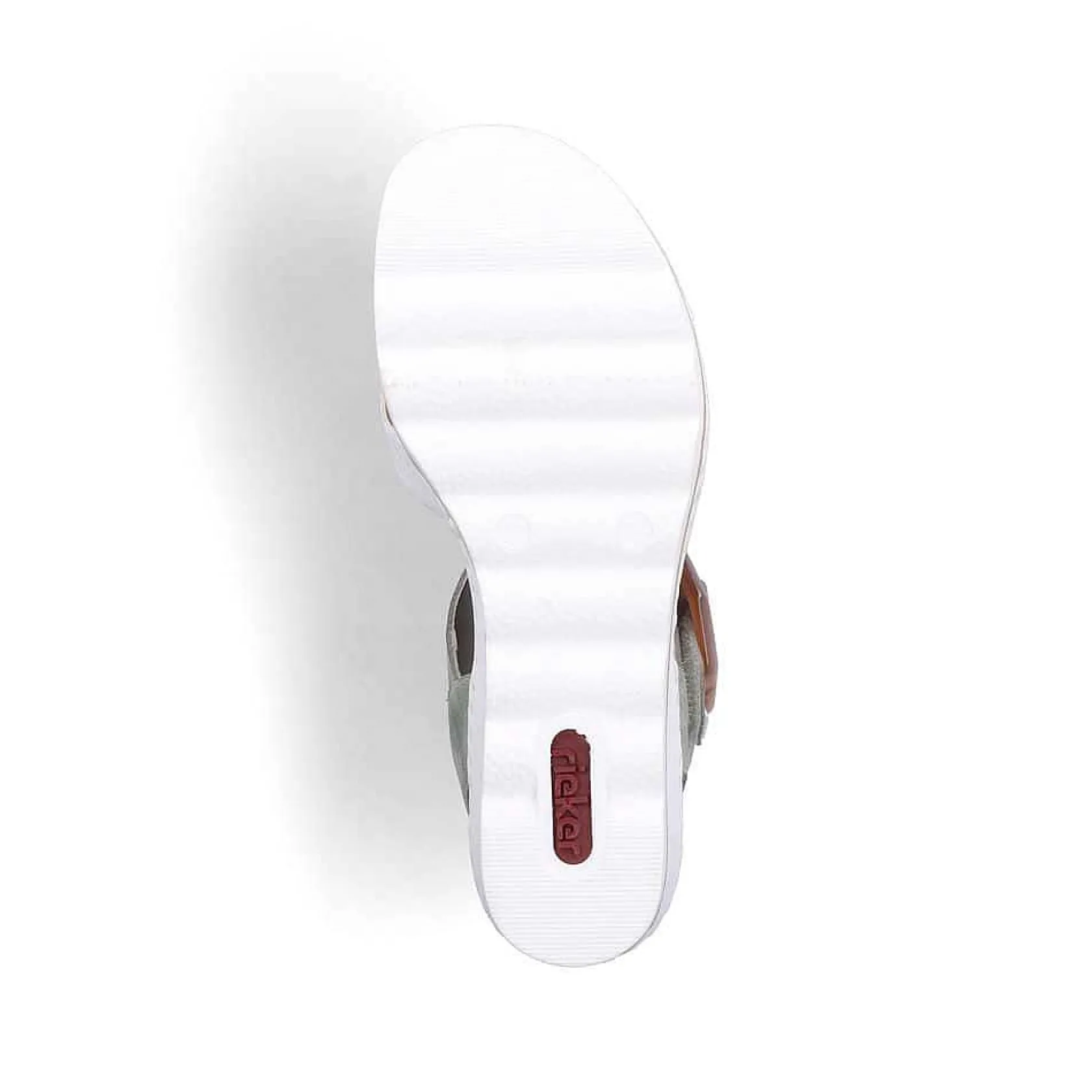 Rieker Heeled Shoes-Women'S Wedge Sandals Mint Green-Lily White