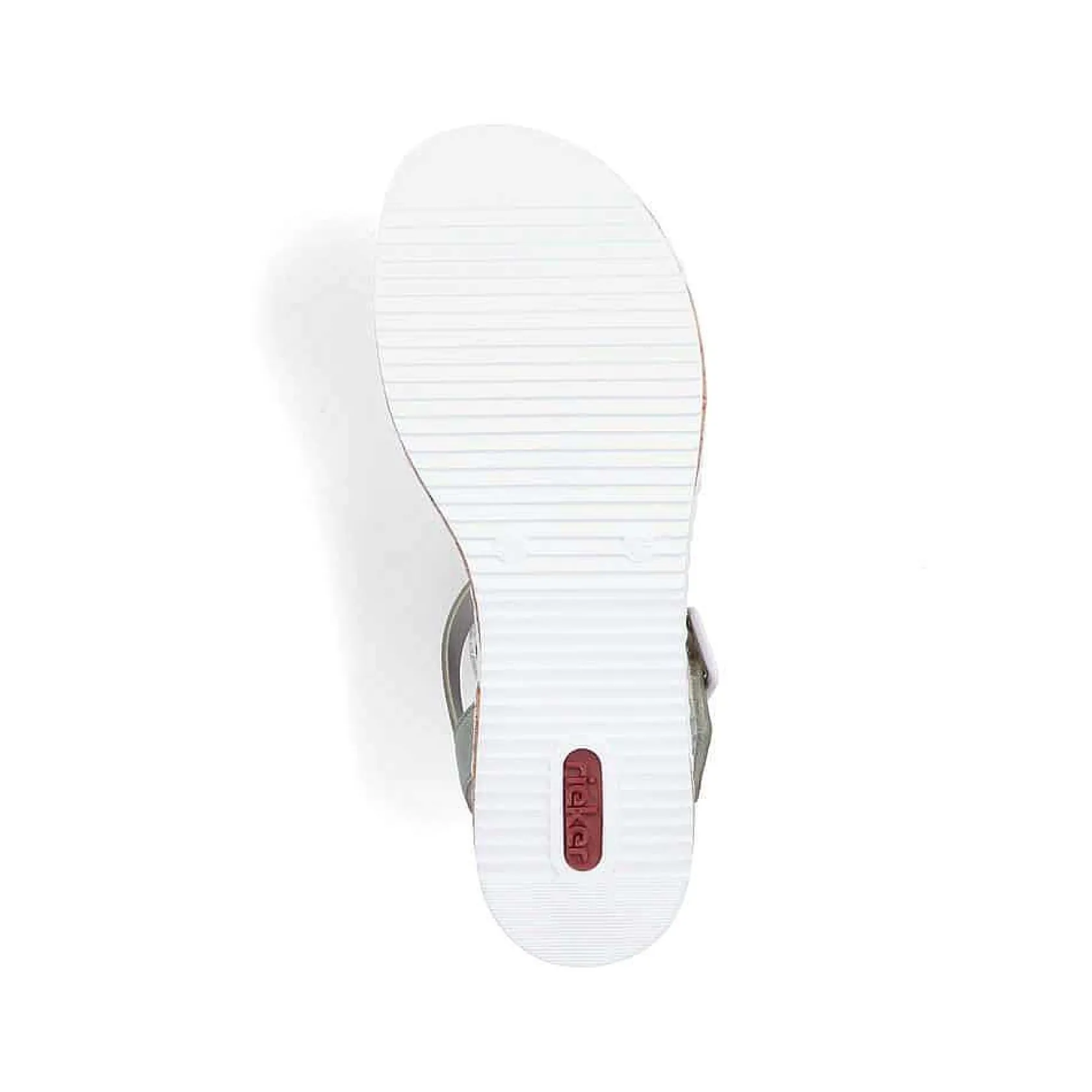 Rieker Heeled Shoes-Women'S Wedge Sandals Mint Green-Pearl White