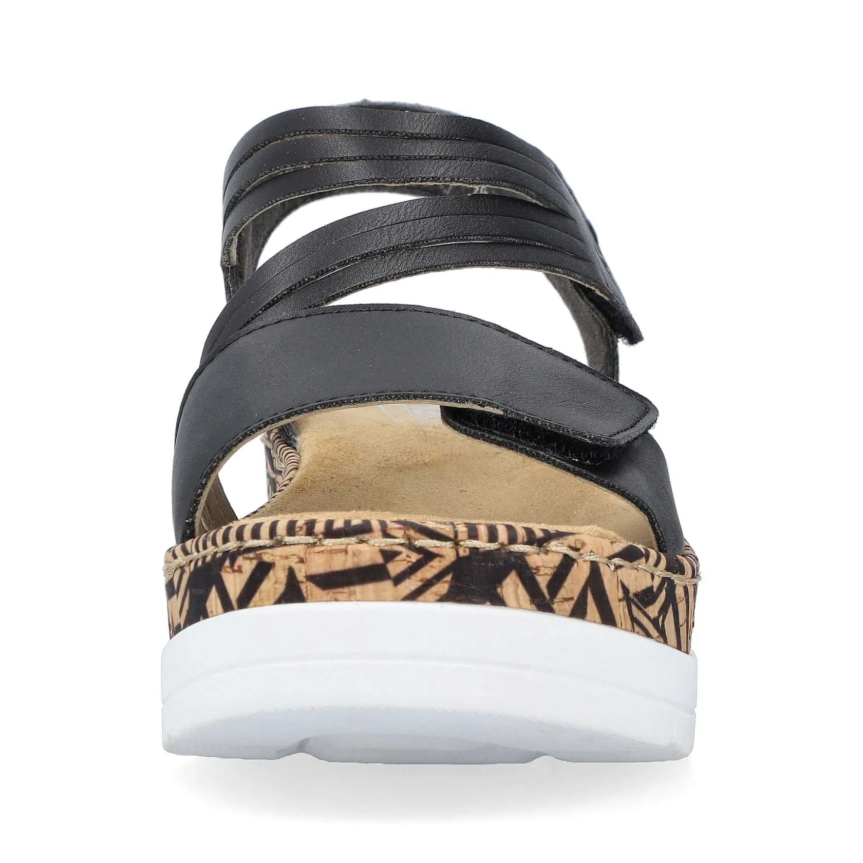 Rieker Sandals & Sandals-Women'S Wedge Sandals Night Black