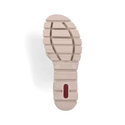 Rieker Summer Shoes-Women'S Wedge Sandals Sand Beige